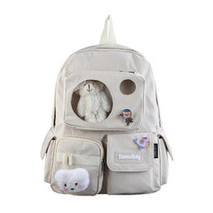 Astronaut Bear Kawaii Backpack - My Kawaii Space