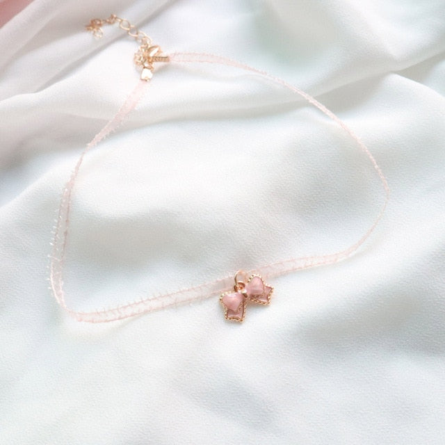 Peachy🍑 Color Pendant Choker
