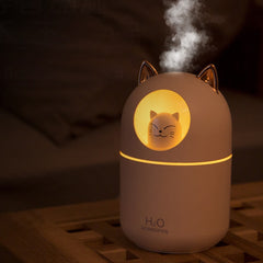 Cute Cat Ultrasonic Mist Humidifier