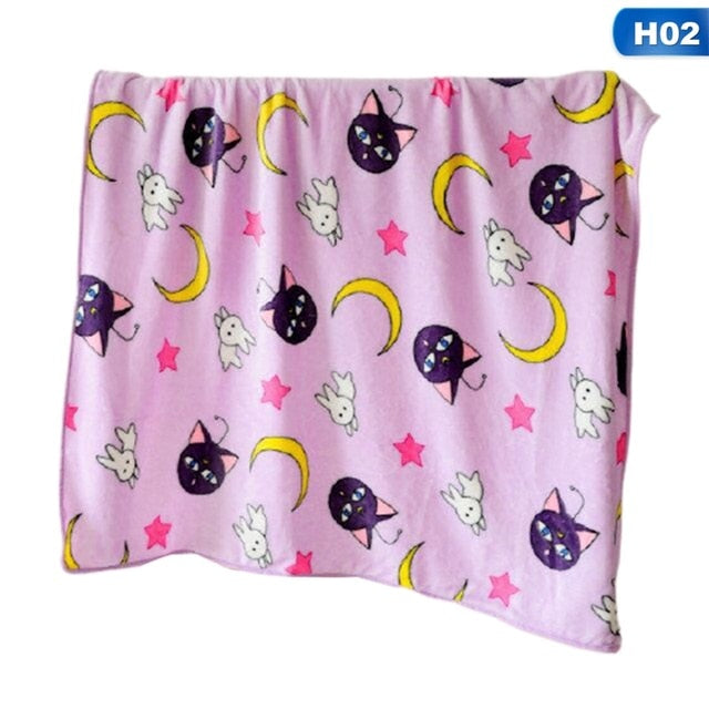 Kawaii Sailor Moon Blanket