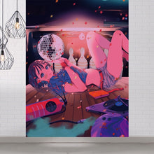 Load image into Gallery viewer, Japanese Aesthetic Digital Art Tapestry
