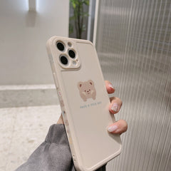 Simple Boba Bear Phone Case