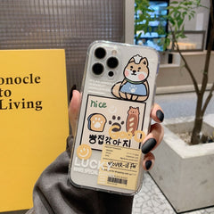 Retro Toasty Puppy Corgi Phone Case