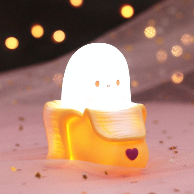 Kawaii Banana LED Night Light