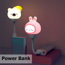 Load image into Gallery viewer, LED Cute Animals USB Night Light
