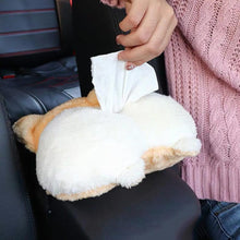 Load image into Gallery viewer, Corgi Butt Tissue Box - My Kawaii Space
