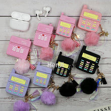 Load image into Gallery viewer, Retro Pink Mobile Phone Airpods Case
