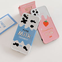 Load image into Gallery viewer, Strawberry Milk Phone Case
