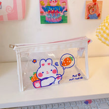 Load image into Gallery viewer, Transparent Waterproof PVC Animal Pencil Case
