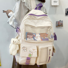 Load image into Gallery viewer, Kawaii Pins Studious Backpack
