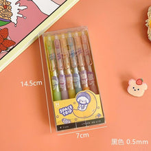 Load image into Gallery viewer, 6pcs Cute Space Surfing Series Gel Pen
