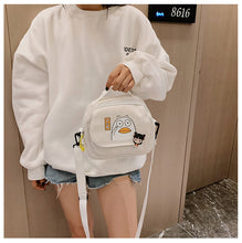 Load image into Gallery viewer, Cute Shiba Inu/ Duck Canvas Printed Crossbody Bag
