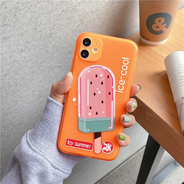 Summer Popsicles Cooler Phone Case