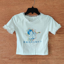 Load image into Gallery viewer, Fallen Baby Angel👼 Lace Ruffle Tshirt

