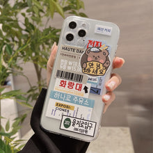 Load image into Gallery viewer, Retro Chocolate Korean Bear Phone Case

