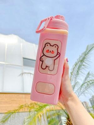 700/900ml Kawaii Bear Water Bottle