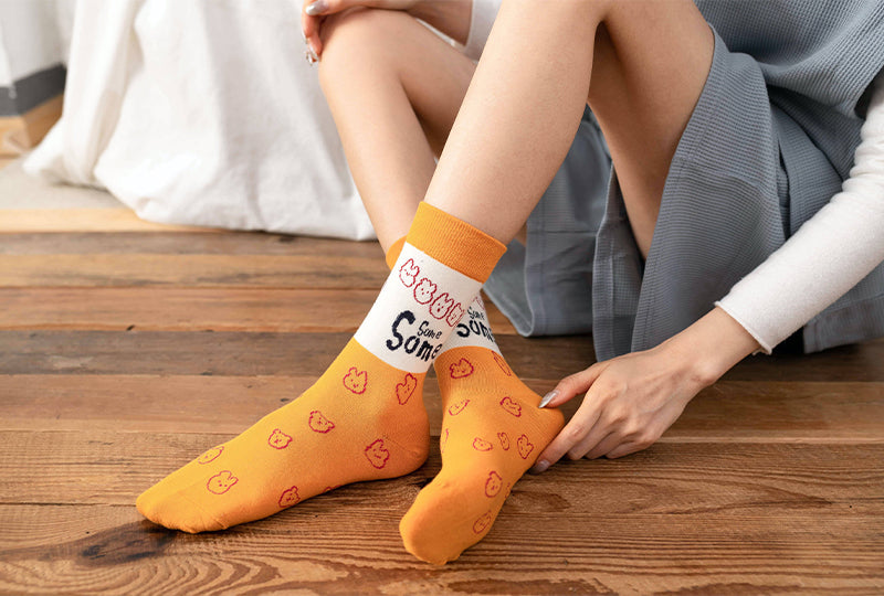 Funny Japanese Harajuku Ankle Socks