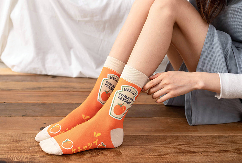 Funny Japanese Harajuku Ankle Socks