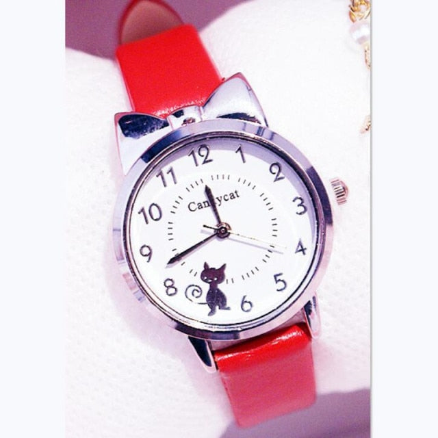 Fairy Cat Bling Watch with Bracelet