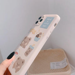 Boba Bear Phone Case - My Kawaii Space