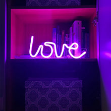 Load image into Gallery viewer, I Love U Neon Light Sign
