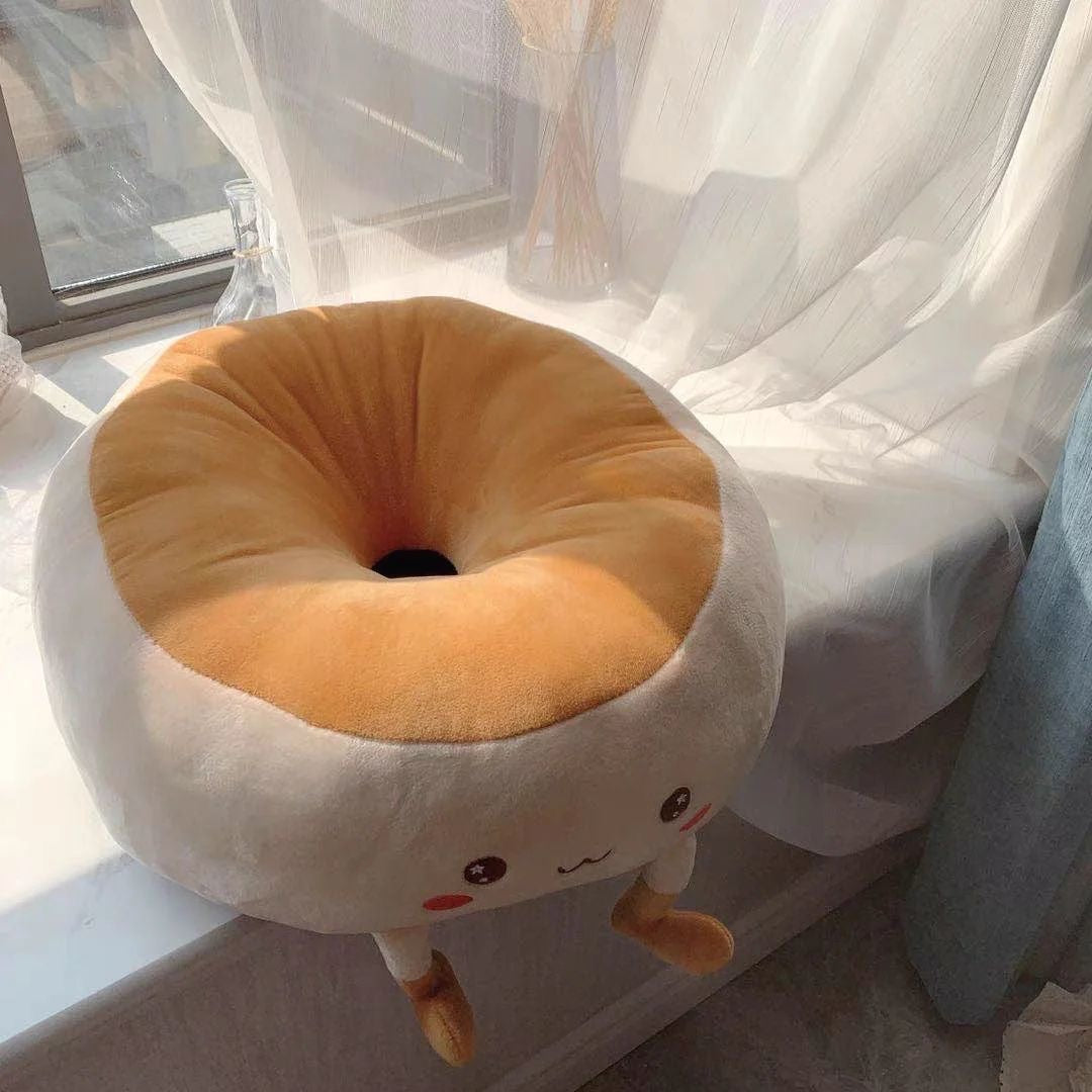 Toasty Bread Lazy Seat Cushion