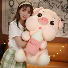 Load image into Gallery viewer, Milky Piggy Kawaii Plush

