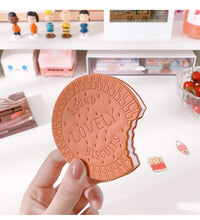 Load image into Gallery viewer, Chocolate Biscuits Memo Pad Notebook - My Kawaii Space
