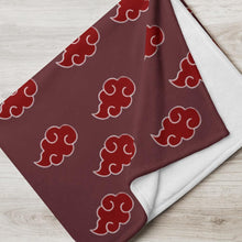 Load image into Gallery viewer, Akatsuki Cloud Throw Blanket
