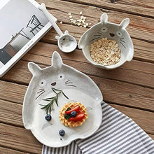 Load image into Gallery viewer, Hand-Painted Totoro Ceramic Tableware
