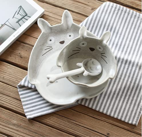 Hand-Painted Totoro Ceramic Tableware