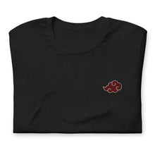 Load image into Gallery viewer, Akatsuki Cloud Inspired Embroidery Tee
