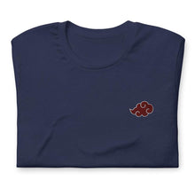 Load image into Gallery viewer, Akatsuki Cloud Inspired Embroidery Tee

