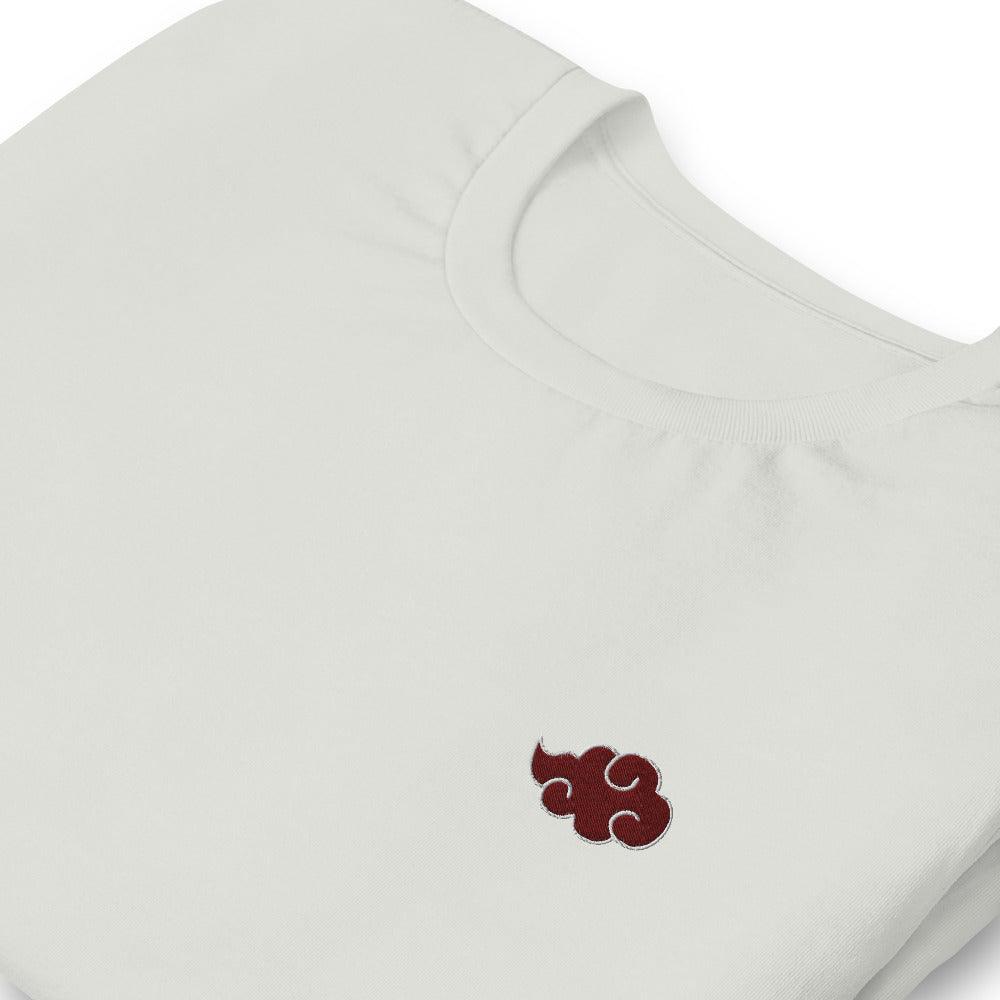Akatsuki Cloud Inspired Embroidery Tshirt